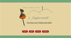 Desktop Screenshot of berghotel-jaegermatt.de